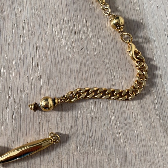 Dooney & Bourke Gold Purse Chain - Picture 2 of 2